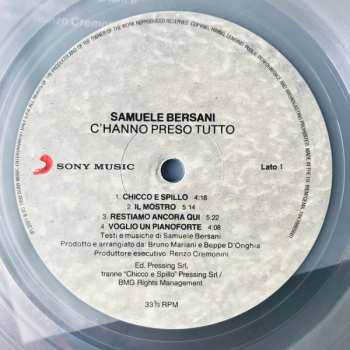 LP Samuele Bersani: C'Hanno Preso Tutto CLR | LTD 596574