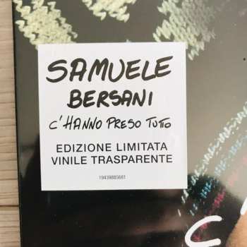 LP Samuele Bersani: C'Hanno Preso Tutto CLR | LTD 596574