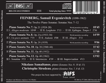 CD Samuil Feinberg: Piano Sonatas Nos. 7 -12 584279