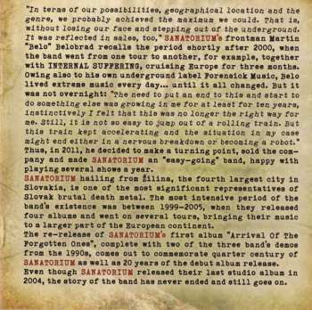 CD Sanatorium: Arrival Of The Forgotten Ones ...20 Years Later 489829