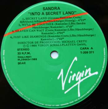 LP Sandra: Into A Secret Land 624694