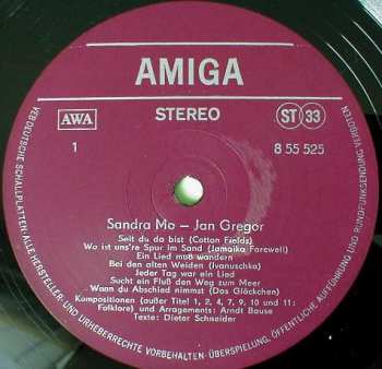 LP Sandra Mo & Jan Gregor: Sandra Mo - Jan Gregor 487013