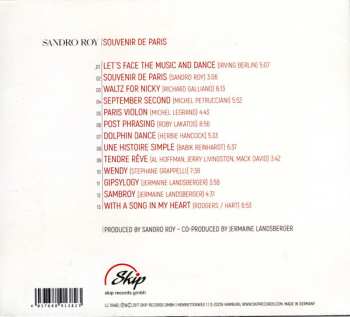 CD Sandro Roy: Souvenir De Paris 643831