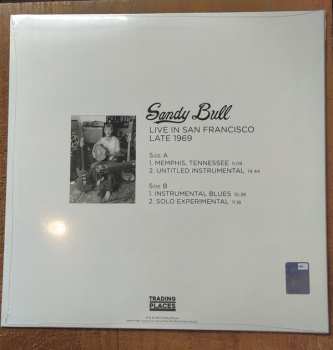 LP Sandy Bull: Live In San Francisco Late 1969 591973