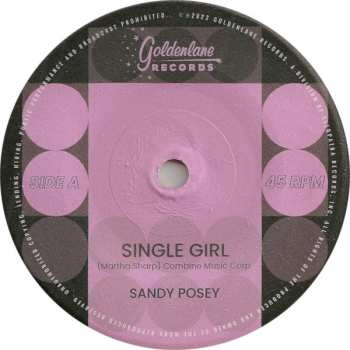 SP Sandy Posey: Single Girl / I Will Follow Him CLR | LTD 553964