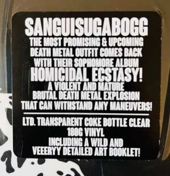 LP Sanguisugabogg: Homicidal Ecstasy CLR | LTD 595999