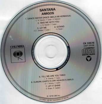 CD Santana: Amigos 629137