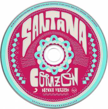 CD/DVD Santana: Corazón DLX 121750