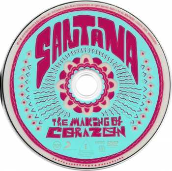 CD/DVD Santana: Corazón DLX 121750