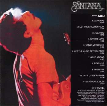 CD Santana: Festival 613133