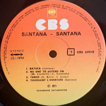 LP Santana: 3 642846