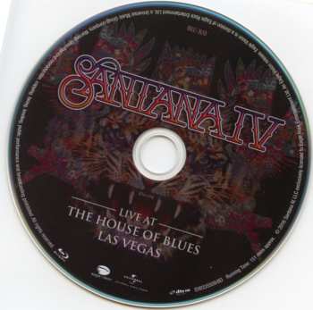 2CD/Blu-ray Santana: Santana IV Live At The House Of Blues Las Vegas 649179