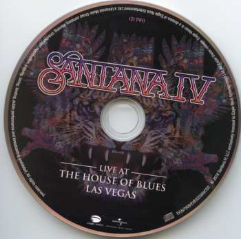 2CD/Blu-ray Santana: Santana IV Live At The House Of Blues Las Vegas 649179