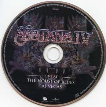 2CD/Blu-ray Santana: Santana IV Live At The House Of Blues Las Vegas 649179