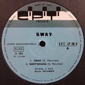 LP/CD Sante Palumbo Orchestra: Sway 585816