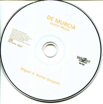 CD Santiago De Murcia: Guitar Music 582353