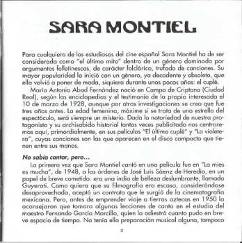 CD Sara Montiel: Vol.1 Sus Peliculas El Ultimo Cuplé Y La Violetera (1957-1958) 590835