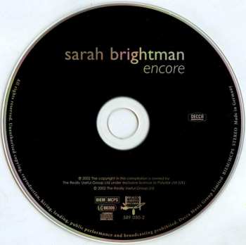 CD Sarah Brightman: Encore 648927