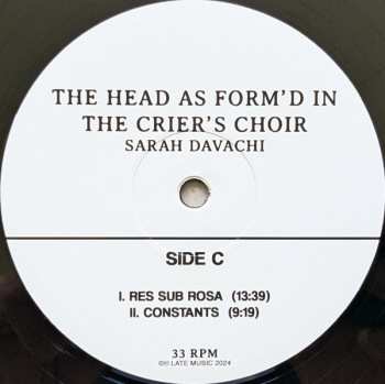 2LP Sarah Davachi: The Head As Form​’​d In The Crier​’​s Choir 623200