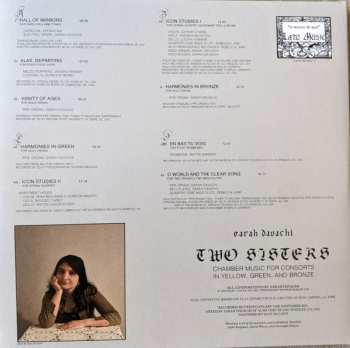 2LP Sarah Davachi: Two Sisters CLR | LTD 587718