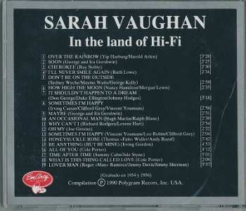 CD Sarah Vaughan: In The Land Of Hi-Fi 596777