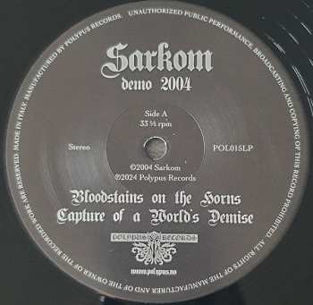 LP Sarkom: Demo 2004 LTD | NUM 553052