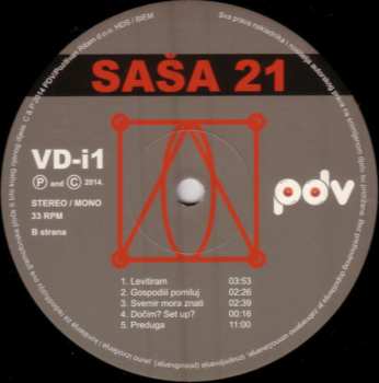 LP Saša 21: VD-i1 LTD | NUM 81800