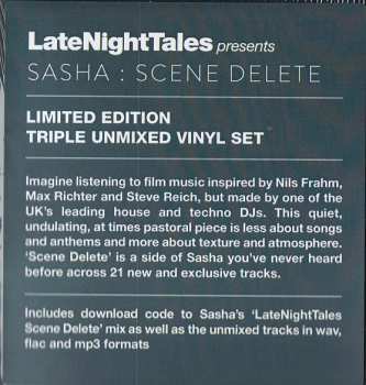 3LP Sasha: Scene Delete LTD 88912