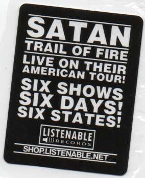 CD Satan: Trail Of Fire - Live In North America 37109