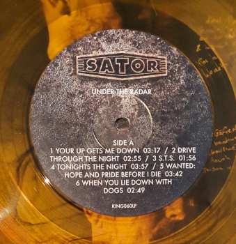 LP Sator: Under The Radar LTD | CLR 74442