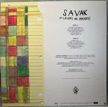 LP SAVAK: Flavors Of Paradise 613485