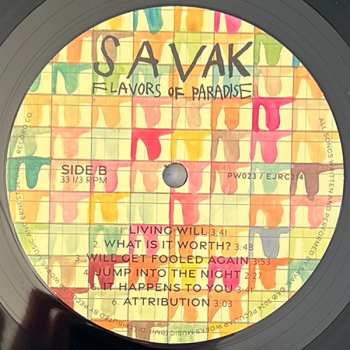 LP SAVAK: Flavors Of Paradise 613485