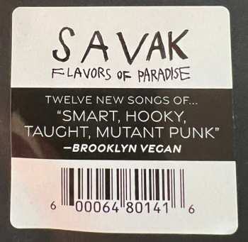 LP SAVAK: Flavors Of Paradise 613485