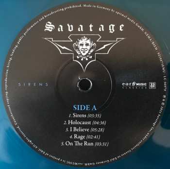 LP Savatage: Sirens LTD | CLR 175565