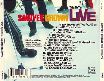 CD Sawyer Brown: The Hits Live 611526