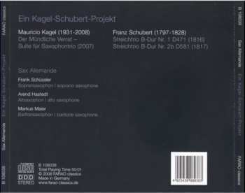 CD Sax Allemande: Ein Kagel-Schubert Projekt 601650