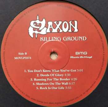 LP Saxon: Killing Ground CLR | LTD | NUM 578517