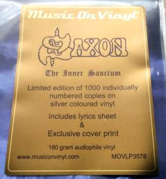 LP Saxon: The Inner Sanctum CLR | LTD | NUM 618111