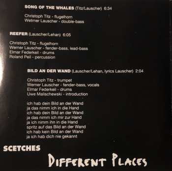 CD Scetches: Different Places 610130