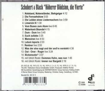 CD Schobert & Black: Höherer Blödsinn, Die Vierte 324101