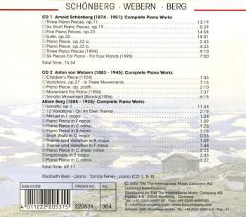 2CD Arnold Schoenberg: Complete Piano Works 629723