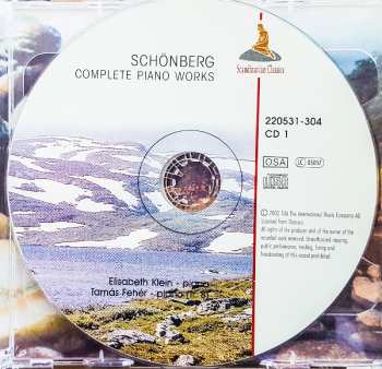 2CD Arnold Schoenberg: Complete Piano Works 629723