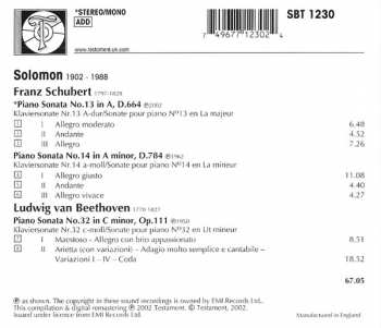 CD Ludwig van Beethoven: Piano Sonatas Nos.13 & 14 / Piano Sonata No.32 439666