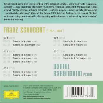 5CD/Box Set Franz Schubert: Piano Sonatas 552086