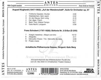 CD Franz Schubert: Anhaltische Philharmonie Dessau Spielt Schubert Und Klughardt 561435