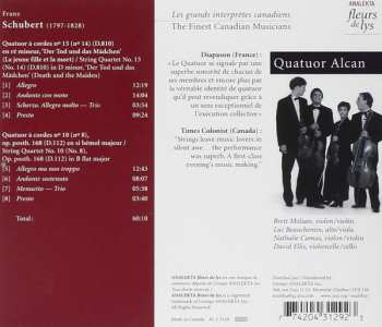 CD Franz Schubert: Quatuors à Cordes - String Quartets 644296