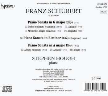 CD Franz Schubert: Piano Sonatas D664, 769a & 894 599638