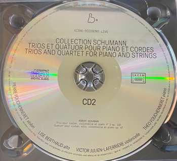 2CD Robert Schumann: Trios Et Quatuor Pour Piano Et Cordes DIGI 549206