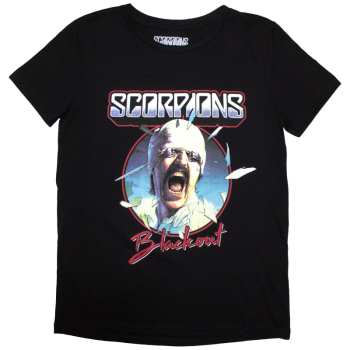 Merch Scorpions: Dámské Tričko Blackout Tour '82