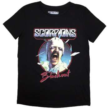 Merch Scorpions: Scorpions Ladies T-shirt: Blackout Tour '82 (back Print) (small) S